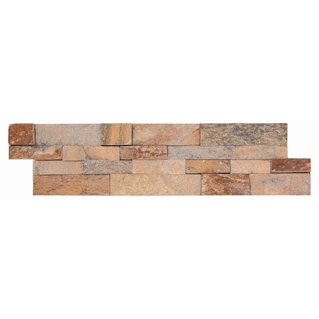 Canyon Creek Splitface Ledger Panel SAMPLE Natural Quartzite Wall Tile